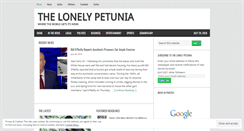 Desktop Screenshot of lonelypetunia.com